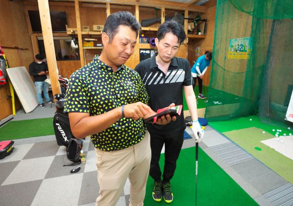 ゴルフレッスン風景