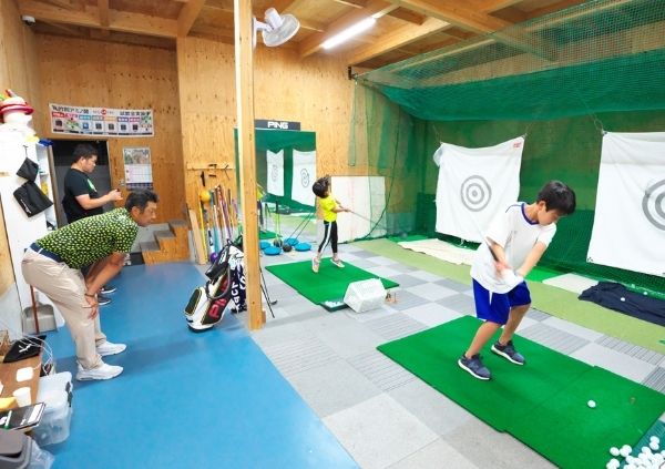 ゴルフレッスン風景